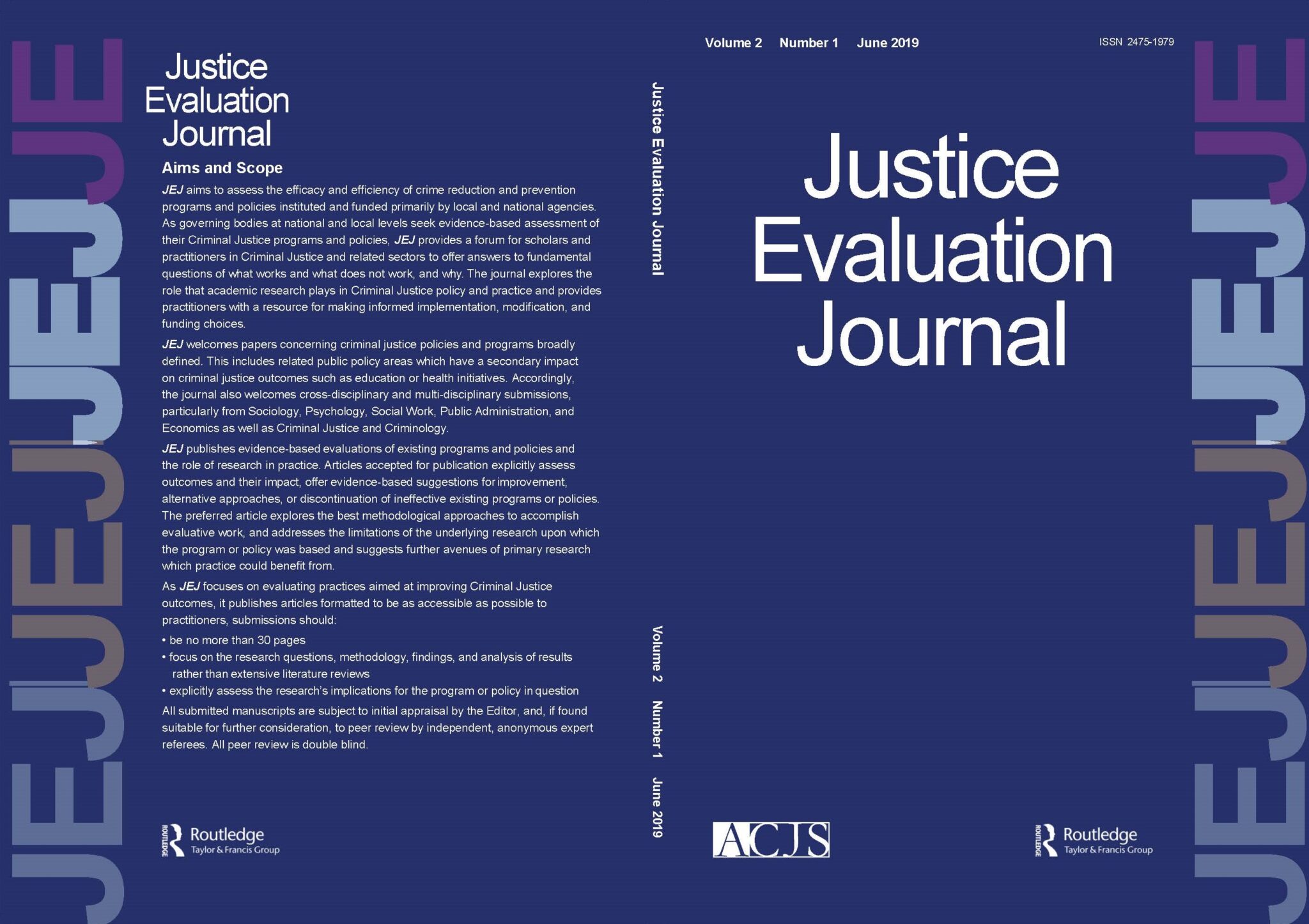 ACJS's Justice Evaluation Journal features 21st Century Prosecutions